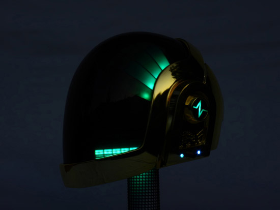 LoveProps Daft Punk Helmet Casco Manuel DIY green