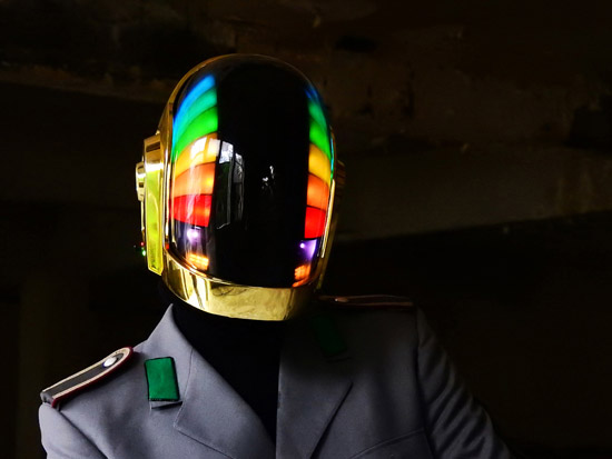 LoveProps Daft Punk Helmet Casco Manuel DIY double rainbow 